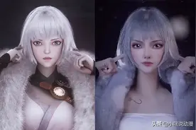 小姐姐们COS《灵笼》白月魁，秒碎次元壁，这是真人版手办吧？图片