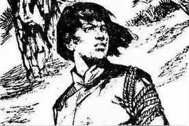 敌人用石灰粉熏蒸，用“拌豆腐”的残忍手段折磨她，英雄杨威不屈图片