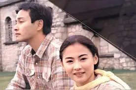 1999年，世纪之末，43岁的张国荣，与19岁的张柏芝图片