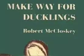 中英文双语绘本故事《Make Way For Ducklings》让路给小鸭子图片