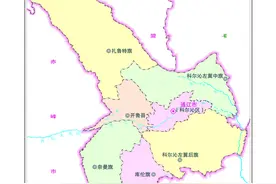 通辽市地图及通辽市各旗、区简介图片