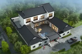 四合院之美，只有中国人最懂！建一栋你就是全村的骄傲！图片
