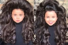 世界上发量最多3个宝宝，像是戴了假发套，网友：我哭了，你呢？图片