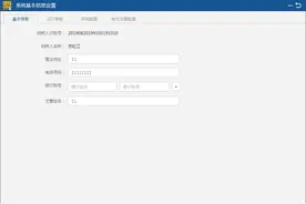 税务 UKey 系统参数设置图片