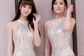 两个绝美车模争芳斗艳图片