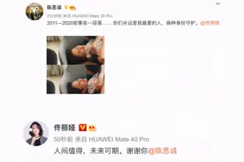 刚刚，陈思诚佟丽娅宣布离婚图片
