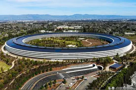 苹果总部大楼，斥巨资打造的精品建筑，有你的一份资助吗？图片