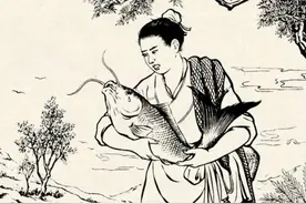 民间故事：书生放走一条鲤鱼，当晚做了个梦，鲤鱼答应书生一件事图片