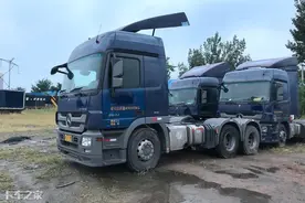 跑了140万公里，这台奔驰二手牵引车要价21万，值得买吗？图片