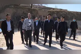 天津市副市长李树起一行在会宁县沟通对接挂牌督战脱贫攻坚工作图片