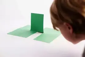 一张纸的错觉!不用胶带，你能把一张纸做成这样的3D结构吗？图片