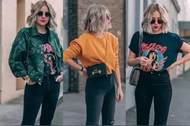 穿不腻的牛仔裤！有N种搭配组合，春天穿百搭时尚又洋气图片