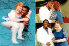 人老心不老，72岁美国老太太恋上27岁小伙，花光所有积蓄图片