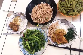 晚餐做3个菜，不到半小时就上桌，补钙健脾营养好，多吃也不长胖图片