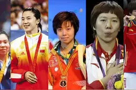 2021年，中国女乓各大传奇王者都多少岁了，邓亚萍48，张怡宁39…图片