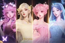 王者荣耀：永久共赏芳华天幕，轻松拿，4款英雄婚纱亮相，真美图片