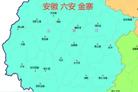 安徽六安霍邱县30镇、金寨县23镇对比：人口、土地、工业年度统计图片