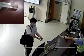 男子购买仿真手枪模型，因太过逼真主动到派出所上缴，拿出后民警立刻做出警觉状态图片