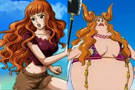 时间果然是把杀猪刀，海贼王世界里的女性都逃不过岁月的摧残图片