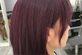 粉紫红染发和调配方法，没那么难，简单易学图片