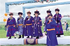 来呼伦贝尔邂逅一场布里亚特婚礼图片