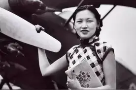 她曾是上海滩当红影星，为何选择息影，成为中国第一位女飞行员？图片