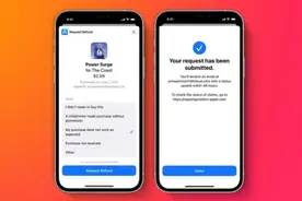 苹果 iOS 15 新功能：可直接在 App 内申请退款图片