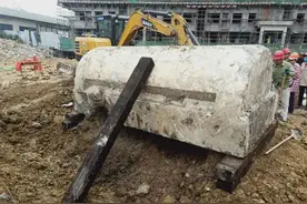 合肥工地发现一座水泥棺墓！墓主人很可能来自李鸿章家族图片