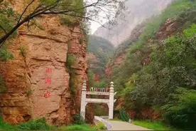 北京平谷有处峡谷风景优美，不用爬山，门票便宜，游山玩水好去处图片
