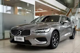 2021款沃尔沃V60：2.0T混动油耗仅6升，比A4还霸气图片