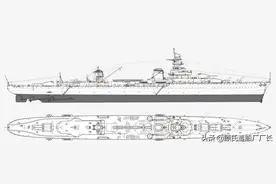 手持利刃的赤身露体武士，细品埃米尔·贝尔坦号轻巡洋舰之武备篇图片