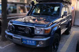 越野车稀有物种：这辆二手的兰德酷路泽LC76竟然比新车价还贵图片