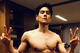 彭于晏，越努力越幸运图片