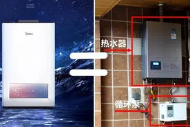 洗澡冷水放半天？换上美的极光TD7燃气热水器吧图片