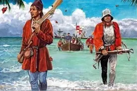 15世纪末的西班牙殖民者：对抗印第安人时，一条狗抵得上10个人图片