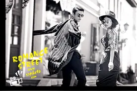 ins街拍纪实风，记录二位新人的甜美的爱情故事图片