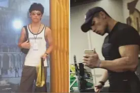 抖音网红自然健身14年，身材长这样？网友笑喷了图片