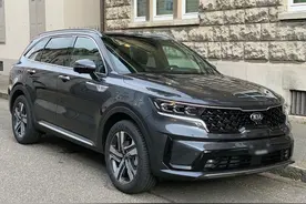 汉兰达又一劲敌！新款索兰托实拍，外观气派内饰高级，将进口入华图片