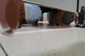 广东一男子趴卫生间偷窥同一月2次被抓，当事人称脑海里全是《熔炉》画面，涉事医院：正在将男女卫生间分开图片