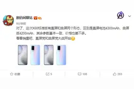 vivo X60 直屏版相比曲面屏版价格相近，但电池容量更高图片
