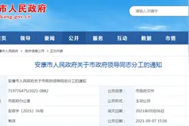 安康市政府领导班子最新分工明确图片