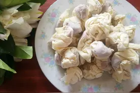 小馄饨包好直接放冰箱冷藏就错了！店主教2招，放1个月也新鲜！图片