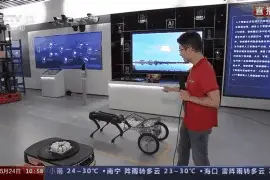今日中国·浙江丨春晚机器牛有啥本领？它跟智能物流车谁快？打卡杭州智慧e谷图片