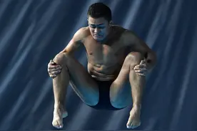 「青奥会」（1）跳水——男子三米板：哥伦比亚选手夺冠图片