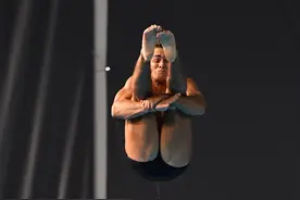 「青奥会」（2）跳水——男子三米板：哥伦比亚选手夺冠图片