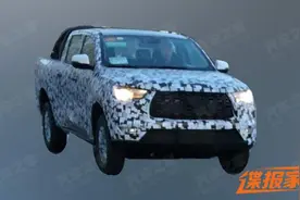造型更加魁梧 长城全新皮卡谍照曝光图片