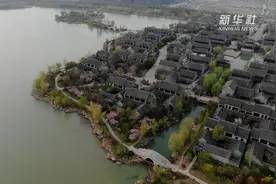 俯瞰徐州潘安湖：从采煤塌陷区到生态湿地公园