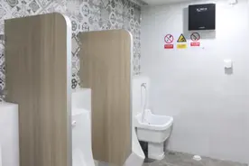 深圳地铁6车站厕所人性化改造完成，每个隔间都有单独的风口视频封面