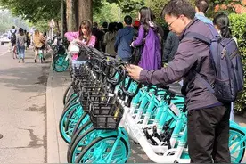 滴滴投放3000辆青桔新车置换废旧小蓝单车图片