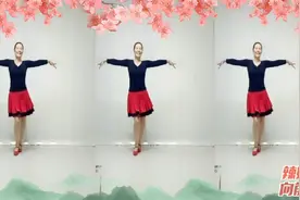 纤尘广场舞《心里藏着你》